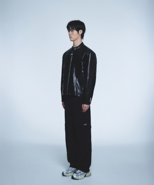 HYUNFIT(ヒョンフィット)の「PU LEATHER RIDER JACKET(ライダースジャケット・メンズ・その他・MEDIUM/LARGE/X-LARGE)」の8枚目の写真
