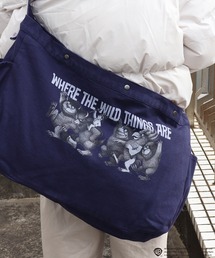 かいじゅうたちのいるところ / WHERE THE WILD THINGS ARE コットンキャンバス生地 ニュースペーパーBAG