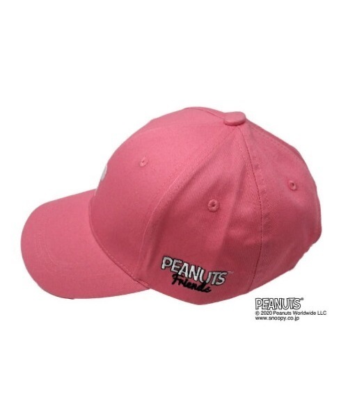 SNOOPY（スヌーピー）の「スヌーピー シルエットデザイン CAP ピンク TOMO（キャップ・レディース・マルチ・FREE）」の2枚目の写真