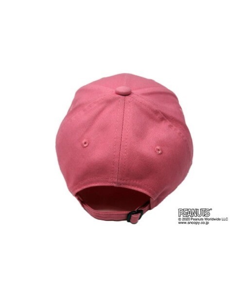 SNOOPY（スヌーピー）の「スヌーピー シルエットデザイン CAP ピンク TOMO（キャップ・レディース・マルチ・FREE）」の3枚目の写真