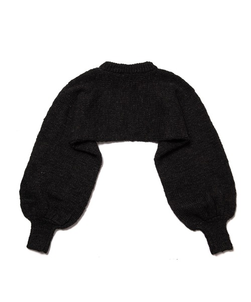 yuumiARIA（ユウミアリア）の「SHORT KNIT（ニット/セーター・レディース・マスタード/ブラック・FREE）」の10枚目の写真