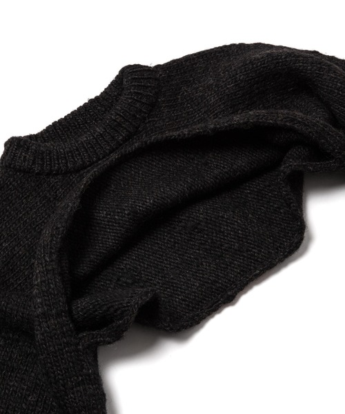 yuumiARIA（ユウミアリア）の「SHORT KNIT（ニット/セーター・レディース・マスタード/ブラック・FREE）」の14枚目の写真