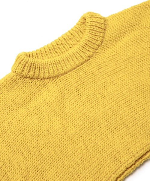 yuumiARIA（ユウミアリア）の「SHORT KNIT（ニット/セーター・レディース・マスタード/ブラック・FREE）」の18枚目の写真