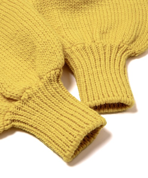 yuumiARIA（ユウミアリア）の「SHORT KNIT（ニット/セーター・レディース・マスタード/ブラック・FREE）」の21枚目の写真