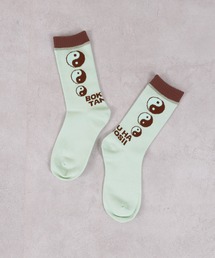 BOKU HA TANOSII（ボク　ハ　タノシイ）の「【BOKU HA TANOSII】別注陰陽ソックス/19-21cm（ソックス/靴下）」