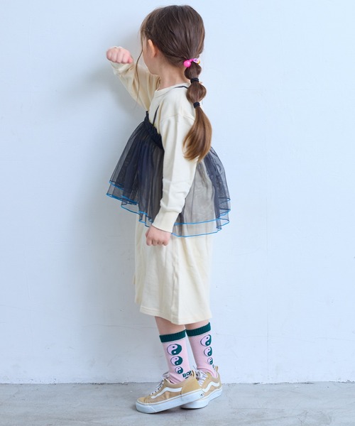 BOKU HA TANOSII（ボク　ハ　タノシイ）の「【BOKU HA TANOSII】別注陰陽ソックス/19-21cm（ソックス/靴下・キッズ・ピンク/ライトグリーン/ライトブルー・19-21cm）」の14枚目の写真
