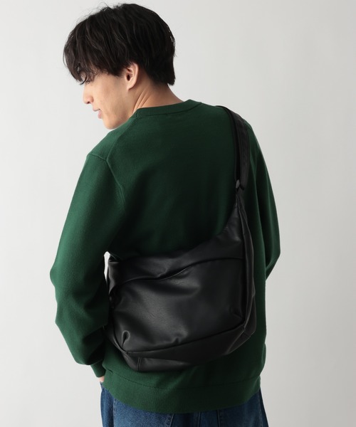 GLOBAL WORK（グローバルワーク）の「軽量PU7ポケットショルダー/629956（ショルダーバッグ・メンズ・ブラック/チャコールグレー/ダークブラウン・FREE）」の2枚目の写真