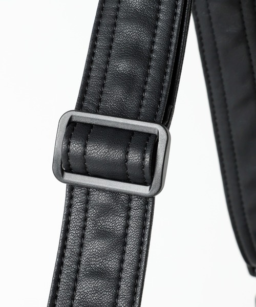 GLOBAL WORK（グローバルワーク）の「軽量PU7ポケットショルダー/629956（ショルダーバッグ・メンズ・ブラック/チャコールグレー/ダークブラウン・FREE）」の7枚目の写真