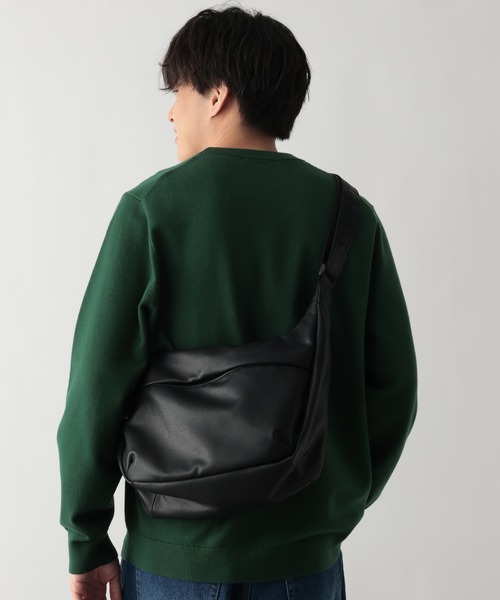 GLOBAL WORK（グローバルワーク）の「軽量PU7ポケットショルダー/629956（ショルダーバッグ・メンズ・ブラック/チャコールグレー/ダークブラウン・FREE）」の19枚目の写真