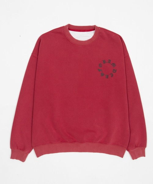 Figments（フィグメンツ）の「ゴシックロゴスウェット（スウェット・レディース・ブラック/レッド・FREE）」の12枚目の写真