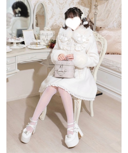 さきまるちゃんコラボ キラキラバニティバッグ（ショルダーバッグ