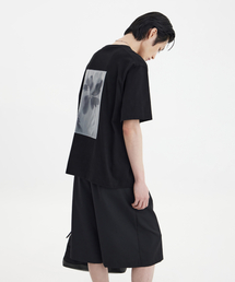 YOUTH（ユース）の「Printing Panel T-Shirt - Black（Tシャツ/カットソー）」