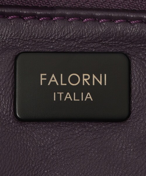 falorni(ファロルニ)の「FALORNI SHOULDER バッグ(ショルダーバッグ・レディース・ダークパープル/ブラック/ライトベージュ・FREE)」の16枚目の写真
