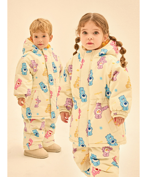 カラー ポップポップ ケアベアーズ スキーウェアセット