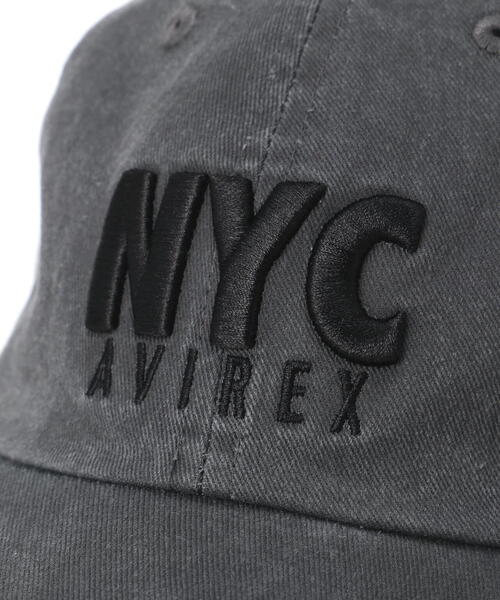 AVIREX(アヴィレックス)の「《直営店限定》BICOLOR NYC CAP(キャップ・レディース・チャコールグレー/ベージュ/ネイビー・F)」の11枚目の写真
