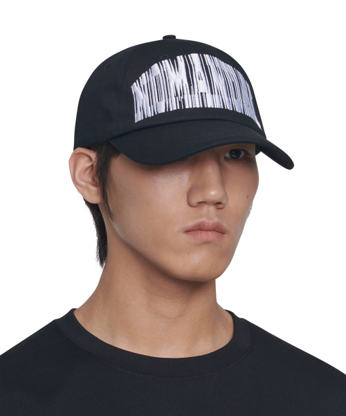 NOMANUAL（NOMANUAL）の「SPECTRUM LOGO BALL CAP - BLACK（キャップ・レディース・その他・FREE）」の4枚目の写真