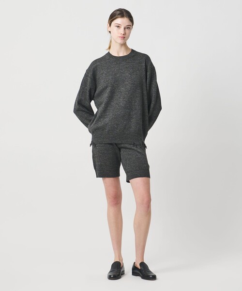 LOEFF（ロエフ）の「＜LOEFF＞ニット ショート パンツ（その他パンツ・レディース・ダークブラウン/ダークグレー・FREE）」の8枚目の写真