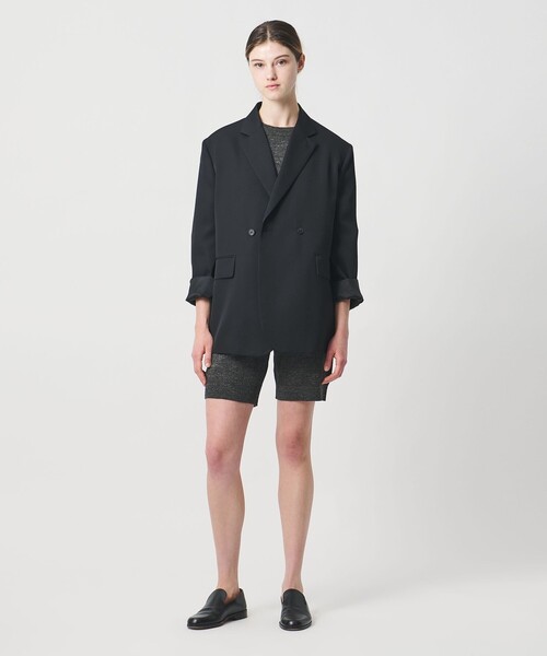 LOEFF（ロエフ）の「＜LOEFF＞ニット ショート パンツ（その他パンツ・レディース・ダークブラウン/ダークグレー・FREE）」の9枚目の写真