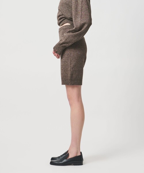 LOEFF（ロエフ）の「＜LOEFF＞ニット ショート パンツ（その他パンツ・レディース・ダークブラウン/ダークグレー・FREE）」の12枚目の写真