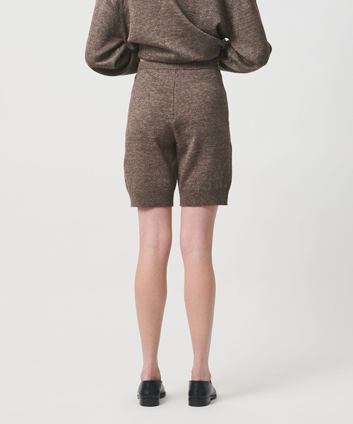 LOEFF（ロエフ）の「＜LOEFF＞ニット ショート パンツ（その他パンツ・レディース・ダークブラウン/ダークグレー・FREE）」の13枚目の写真