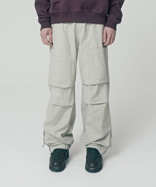 THEVINYLHOUSE(ザバイニルハウス)の「SIDE ZIP PARACHUTE PANTS SAND (VH2ESUPA11A)(その他パンツ・メンズ・その他・S/M/L)」の3枚目の写真