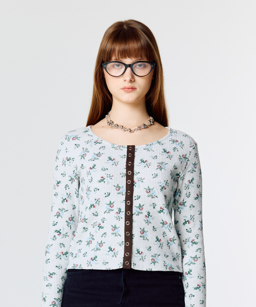 LARTIGENT（ラーティゼン）の「L15 TAPE CARDIGAN(MELANGE)（カーディガン/ボレロ・レディース・その他・FREE）」の5枚目の写真
