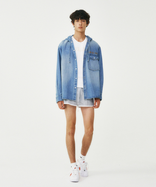 デニムフードシャツ / DENIM 【公式通販】