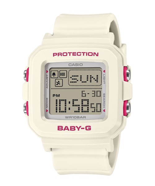 G-SHOCK（ジーショック）の「BABY-G/ベイビージー 腕時計 "BABY-G＋PLUS" BGD-10KH-7JR（デジタル腕時計・レディース・ホワイト・FREE）」の3枚目の写真