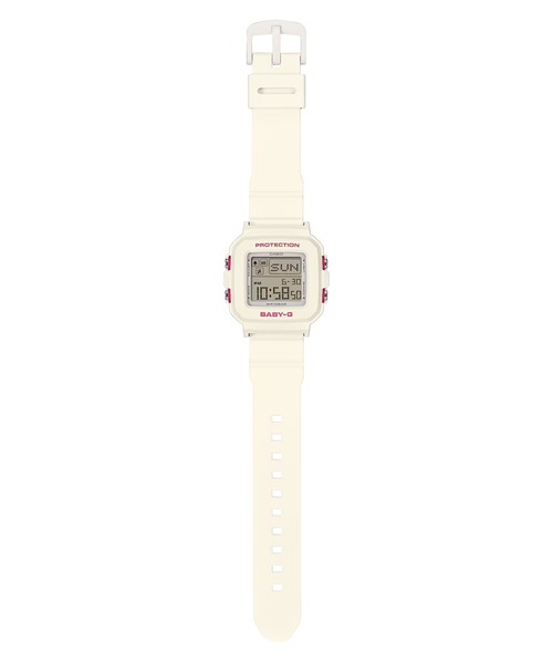 G-SHOCK（ジーショック）の「BABY-G/ベイビージー 腕時計 "BABY-G＋PLUS" BGD-10KH-7JR（デジタル腕時計・レディース・ホワイト・FREE）」の4枚目の写真