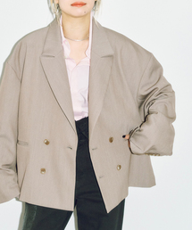 CITYSHOP | SHORT DOUBLE ジャケット(その他アウター)