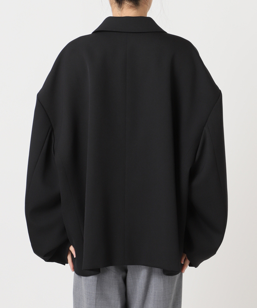 CITYSHOP（シティーショップ）の「SHORT DOUBLE ジャケット（その他アウター・レディース・ブラック/ベージュ・36/38）」の15枚目の写真