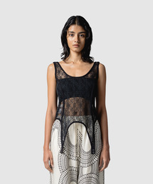 muller of yoshiokubo ミュラーオブヨシオクボ / SPIDERWEB BODY SUIT スパイダーウェブタンクトップ ボディスーツ / MLS26210