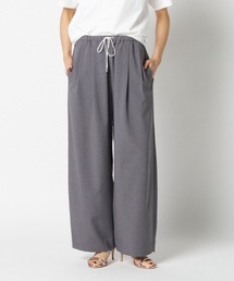 BARREL LEG TUCK PANTS