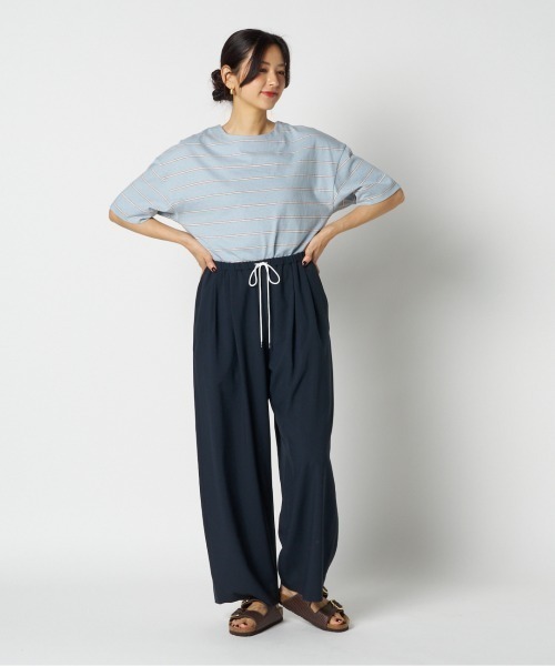 HELIOPOLE(エリオポール)の「BARREL LEG TUCK PANTS(その他パンツ・レディース・グレー/ダークブラウン・36/38)」の21枚目の写真