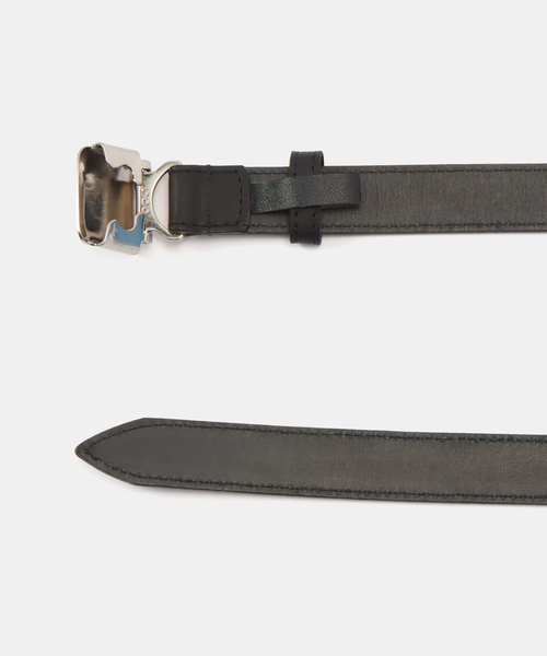 FRAMeWORK（フレームワーク）の「CCU/シーシーユー sulide buckle ベルト guidi（ベルト・レディース・ブラック・FREE）」の2枚目の写真