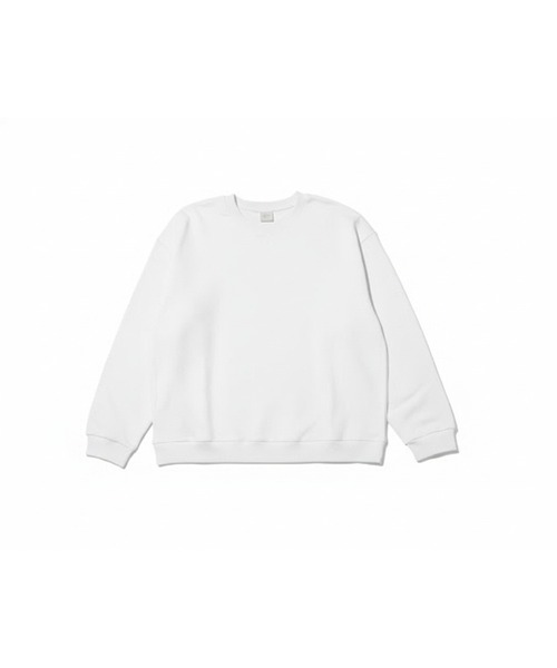 BACKYARD FAMILY(バックヤードファミリー)の「FRUIT OF THE LOOM ヘビーオンススウェット(スウェット・メンズ・チャコール/ブラウン/ホワイト・LL)」の2枚目の写真