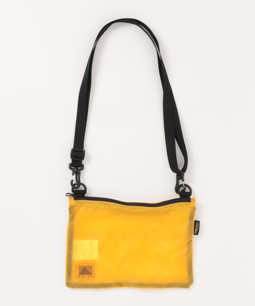 KELTY(ケルティ)の「MonoMAX掲載モデル【KELTY】AIRY FLAT POUCH S エアリーフラットポーチ S リップストップナイロン(ショルダーバッグ・レディース・ターコイズブルー/オリーブ/イエロー/ブラック/ベージュ・ONE SIZE)」の5枚目の写真
