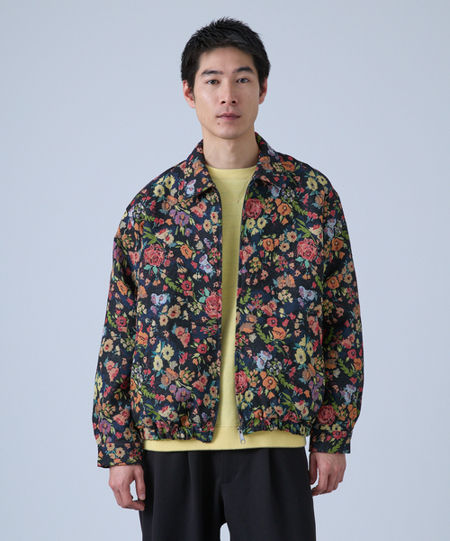 B.C STOCK（ベーセーストック）の「ゴブラン スイングトップブルゾン（その他アウター・メンズ・ホワイト/イエロー/ブルー系その他/ネイビー・LARGE/MEDIUM）」の3枚目の写真