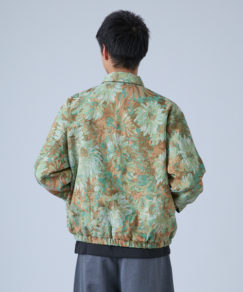 B.C STOCK（ベーセーストック）の「ゴブラン スイングトップブルゾン（その他アウター・メンズ・ホワイト/イエロー/ブルー系その他/ネイビー・LARGE/MEDIUM）」の5枚目の写真