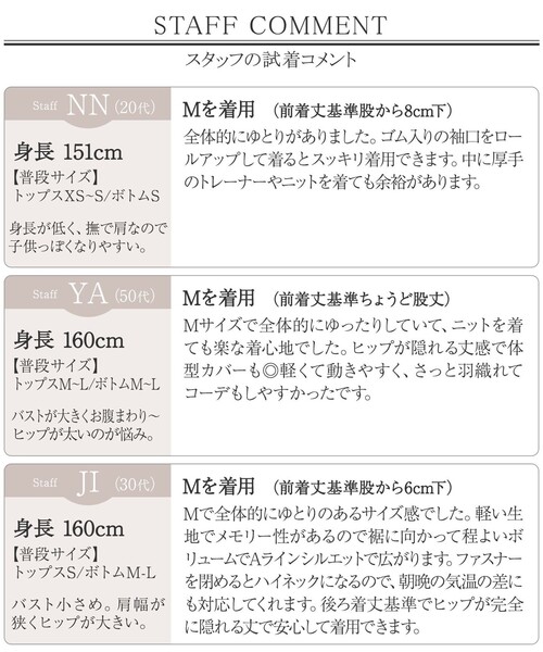 Tiaclasse(ティアクラッセ)の「撥水ドロストマウンテンパーカー(マウンテンパーカー・レディース・アイボリー/モカ/ネイビー/ベージュ・XL)」の8枚目の写真