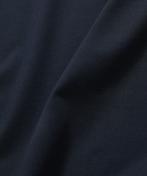 FREAK'S STORE(フリークスストア)の「限定展開 STORATECH/ストラテック ライトウェイト ヘンリーネックTシャツ/抗菌/防臭/制菌/UVカット/接触冷感/吸水速乾(Tシャツ/カットソー・メンズ・スミクロ/ネイビー/ブラック/ホワイト/グレイッシュベージュ・SMALL/X-LARGE/LARGE/MEDIUM)」の10枚目の写真