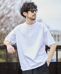 限定展開 STORATECH/ストラテック ライトウェイト ヘンリーネックTシャツ/抗菌/防臭/制菌/UVカット/接触冷感/吸水速乾
