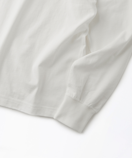 OUTSTANDING（アウトスタンディング）の「VINTAGE HENLEY NECK LONG SLEEVE TEE_OFF WHITE（Tシャツ/カットソー・メンズ・その他・LARGE/X-LARGE/MEDIUM）」の5枚目の写真