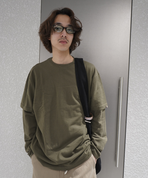 extreme cashmere(エクストリーム カシミヤ)の「EXTREME CASHMERE/エクストリーム カシミア n452 ROCK(ニット/セーター・メンズ・カーキ/ブラック/ネイビー/グレー・FREE)」の13枚目の写真