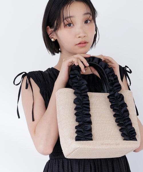 ◇PPフリルハンドルトート（トートバッグ）｜NATURAL BEAUTY BASIC