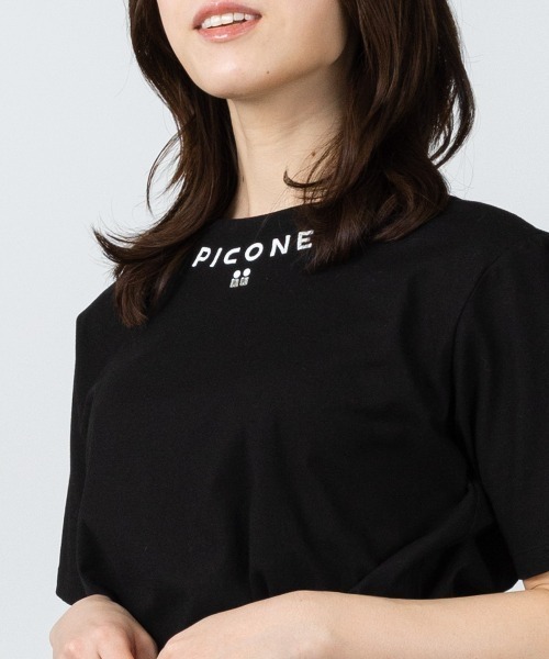 STUDIO PICONE(スタジオピッコーネ)の「立体刺繍UV冷感プルオーバー(Tシャツ/カットソー・レディース・ブラック/オレンジ/ホワイト・M/LL/L)」の15枚目の写真