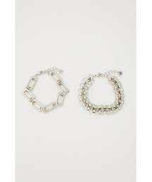 LAGUA GEM（ラグアジェム）の「METAL 2PIECE ブレスレット（ブレスレット）」