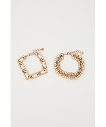 LAGUA GEM（ラグアジェム）の「METAL 2PIECE ブレスレット（ブレスレット）」