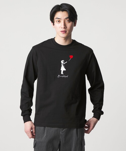 A DAY IN THE LIFE UNITED ARROWS（アデイインザライフユナイテッドアローズ）の「＜BRANDALISED × A DAY IN THE LIFE ＞バンクシー リラックス カットソー（Tシャツ/カットソー・メンズ・ブラック/ホワイト・M/L）」の19枚目の写真