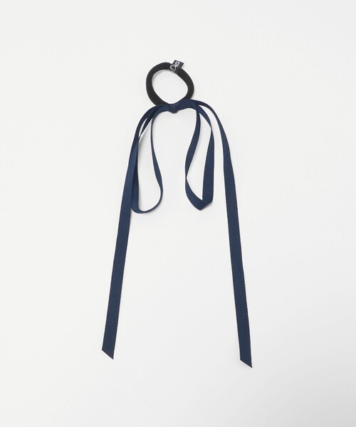 Jennifer Ouellette（ジュエファーオウレット）の「＜Jennifer Ouellette＞リボン ポニー/ヘアゴム（ヘアゴム・レディース・ブラック/ネイビー・FREE）」の3枚目の写真